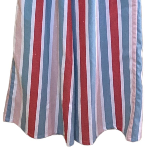 Romeo & Juliet Couture Wide Leg Stripe Jumpsuit - Picture 9 of 10